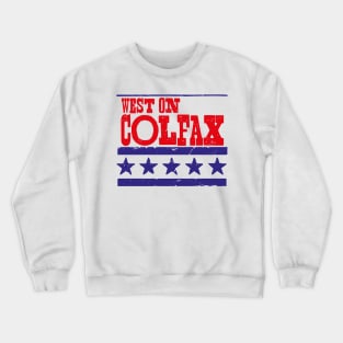 West on Colfax Stars Crewneck Sweatshirt